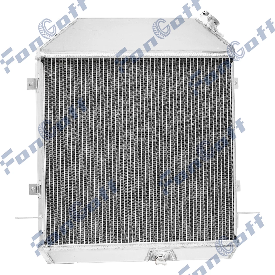 Ventilador de cubierta de radiador de 3 filas apto para motor Mercury Series 99A Flathead V8 MT Foto 3 de 4