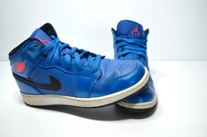 air jordan 1 blue and pink