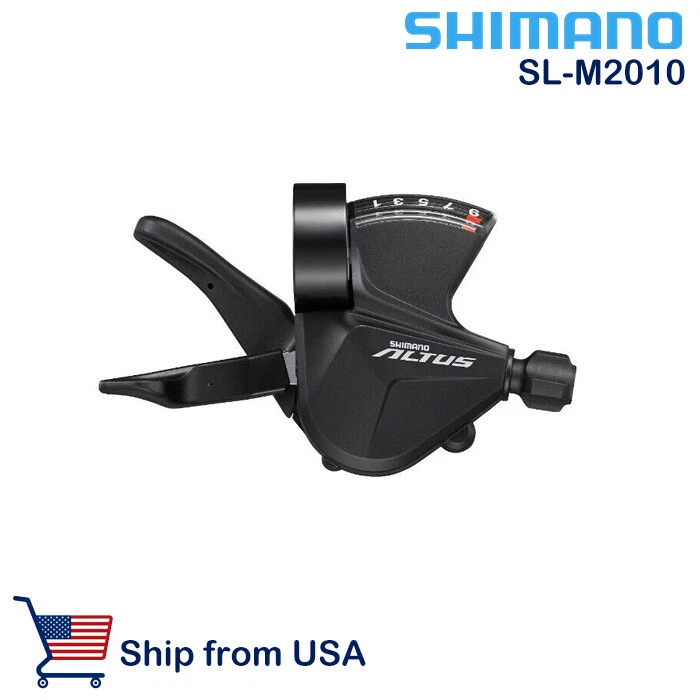 Shimano Shifters | Acera SL-M310, 3x8-Speed, Rapidfire Plus, w/ Optical Gear Display Shimano Shifters | Acera SL-M310, 3x8-Speed, Rapidfire Plus, w/ Optical Gear Display