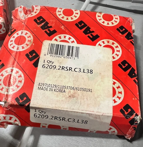 Rodamientos rígidos de bolas FAG 6209.2RSR 45 x 85 x 19 mm. 1 pieza - Imagen 2 de 3