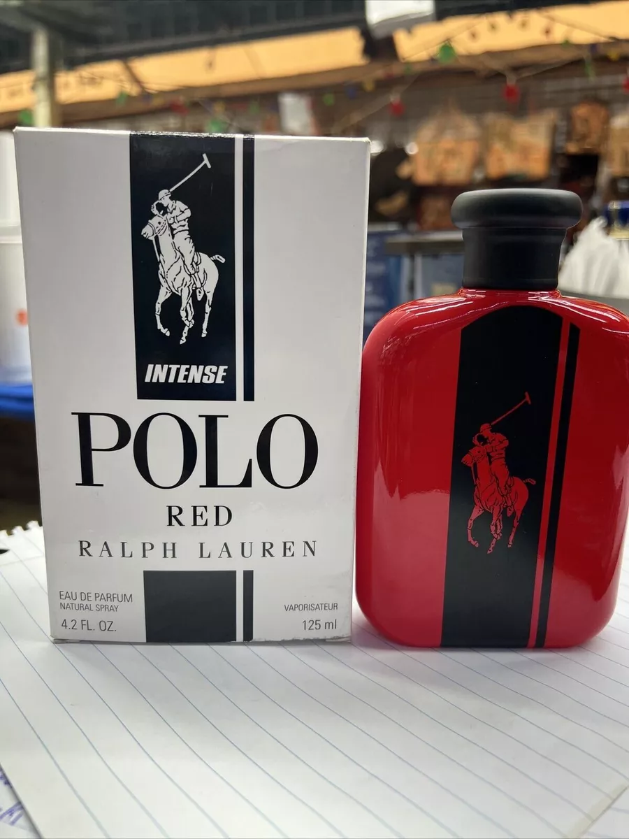 Ralph Lauren Polo Red Intense 4.2oz Men's Eau de Parfum White Box Original