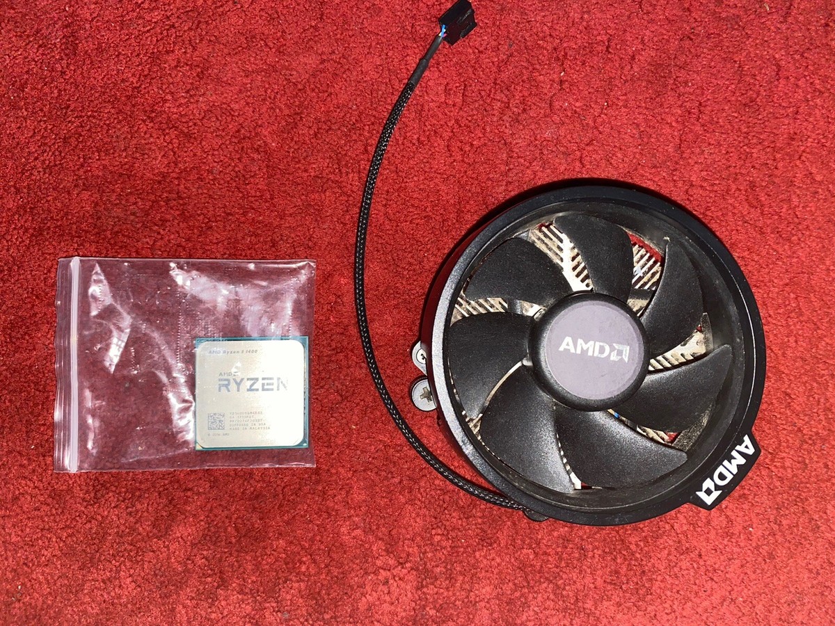 AMD Ryzen 1400 AM4 Processor with cooler 730143308427