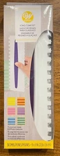 New! Wilton Icing Comb 3 Piece Set Makes 6 Different Textures 9"x3"