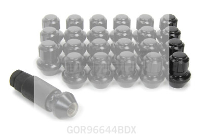 Fits Gorilla Lug Nut and Lock System 14mm x 1.50 Black 96644BDX | eBay