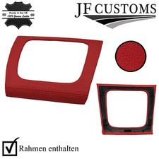 D ROT LEDER ITALIENER SCHALTSACK UMGEBEN DECKEL+RAHMEN F?R LEXUS RX 04-08