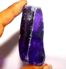 Earth Mined Natural Purple Sapphire 550-680 Ct Uncut Raw Rough Gemstone Russia