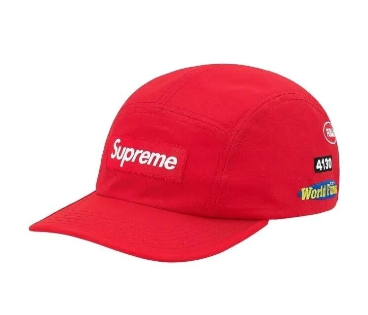 SUPREME Trail Camp Cap   Rouge SS'20