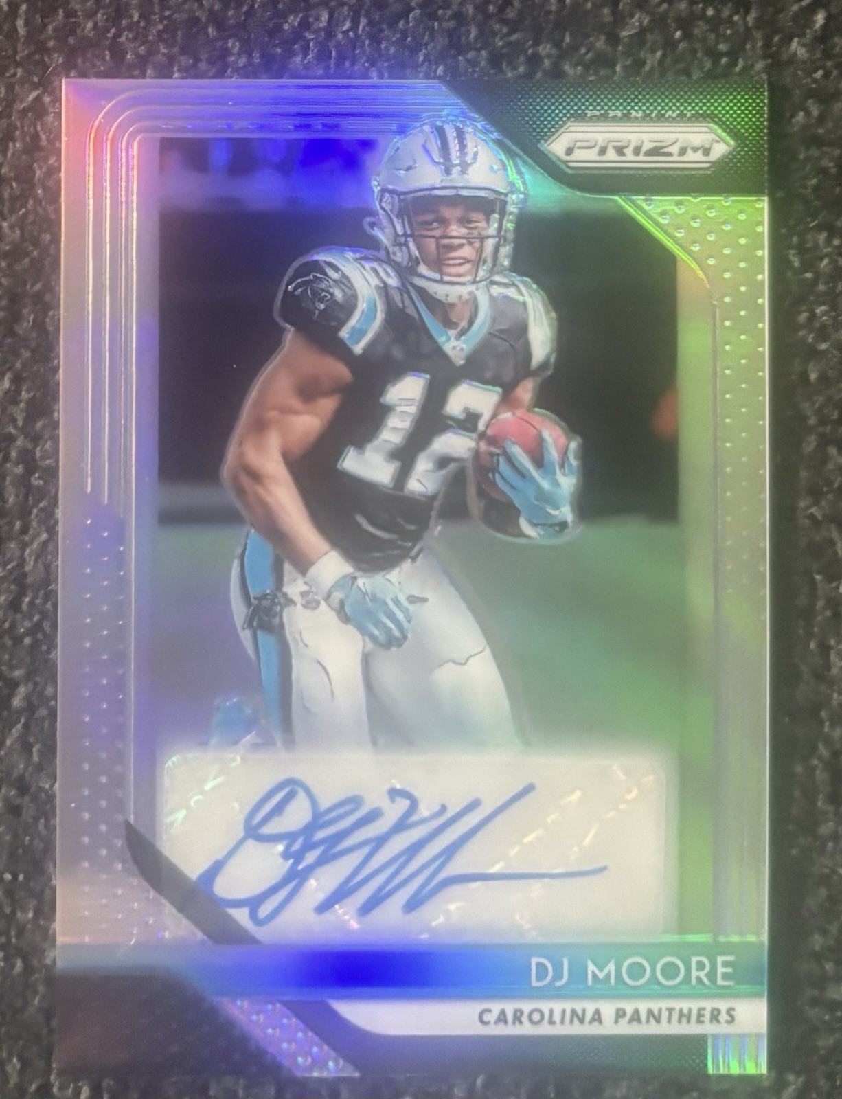 DJ Moore 2018 Prizm Rookie Autograph Silver #RA-DM RC Auto Signature Bears Star