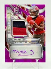 2024 Spectra - Aspiring RPA Bucky Irving Neon Purple Prizm /30 Purple Ink!