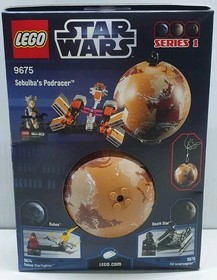 Lego 9675 Star Wars Sebulba's Podracer & Tatooine 2012 NIB New Box Series 1