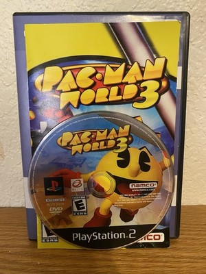 Pac-Man World 3 PS2 Game and Manual