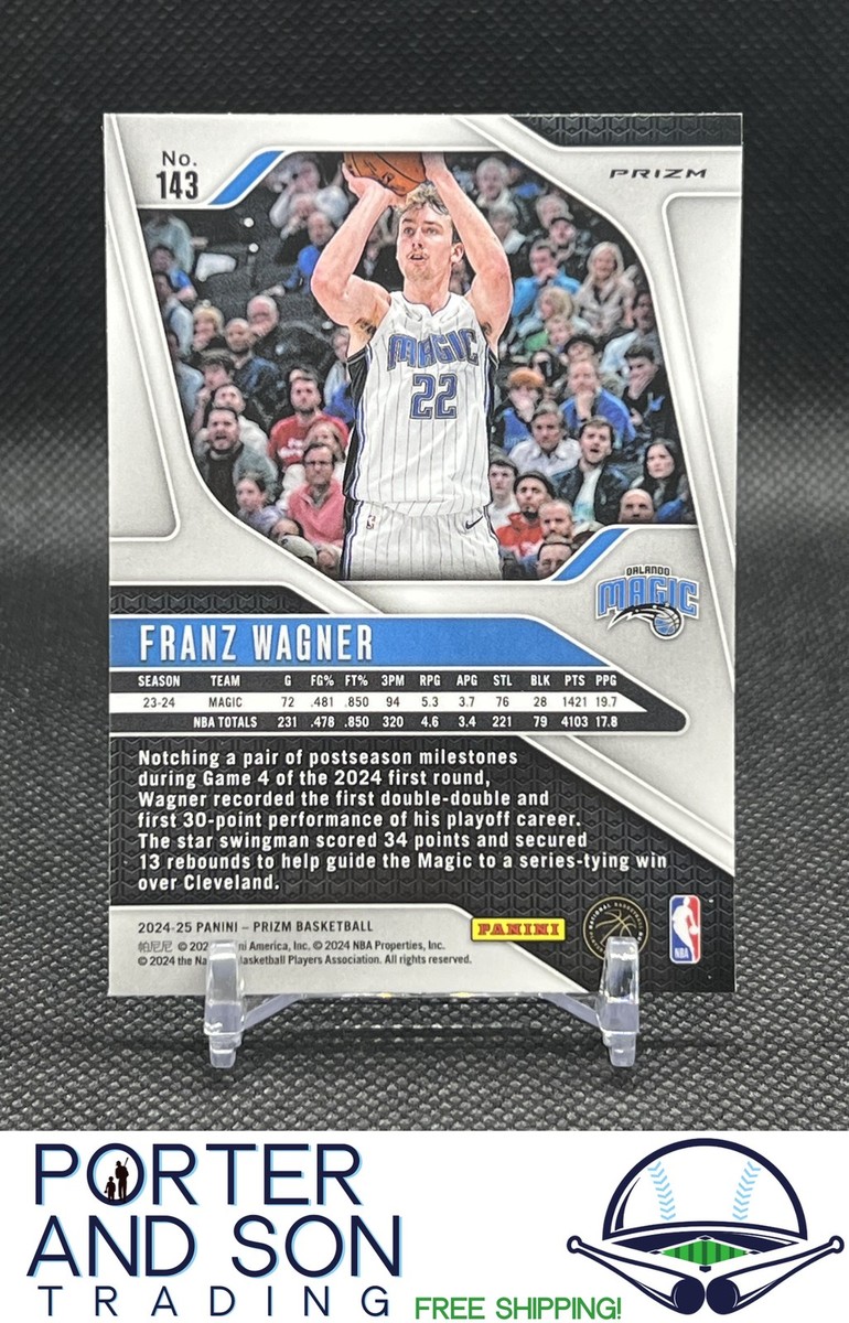 Franz Wagner 2024-25 Panini Prizm - Prizms Silver Orlando Magic