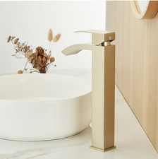 Maynosi Bathroom Waterfall Basin Mixer Tap, High Rise Basin Mixer Taps, Monobloc