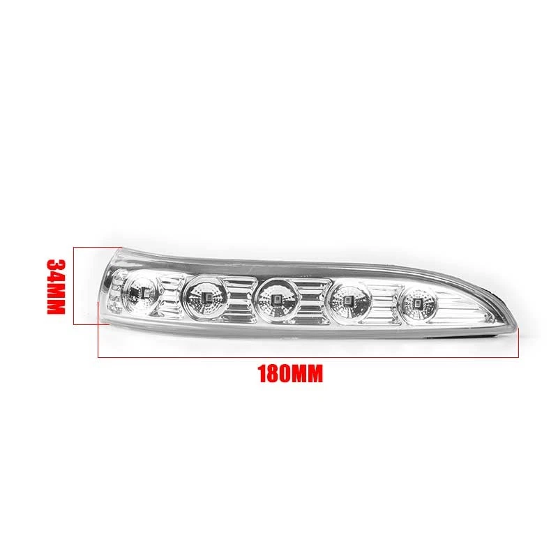 Luces intermitentes de espejo retrovisor izquierdo derecho 5 LED para Hyundai Tucson 2010-2014 2013 Foto 2 de 4