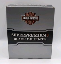 Harley-Davidson New Super Premium 5 Black Oil Filter 63731-99A Open Box