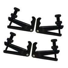Violin Fine Tuners, 4PCS, Full-Size, Black, Brass, Adjuster, String Parts