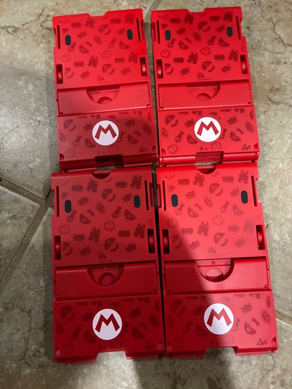 HORI Official Nintendo Switch Compact Console Stand Mario Edition