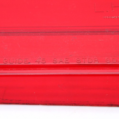1965 Buick LeSabre Custom Tail Light Lenses RH/LH Guide 45 SAE STDB 65 OEM READ - Picture 4 of 20