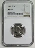 1962-D Jefferson Nickel 5c NGC MS65 Mint State Uncirculated Coin