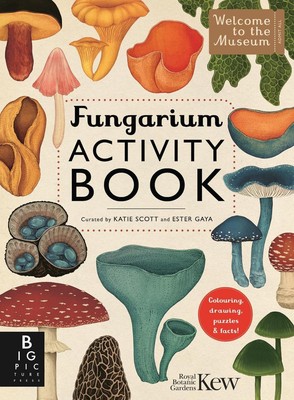Fungarium Activity Book by Ester Gaya Paperback Book
