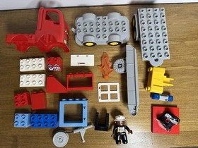 Lego Duplo Town 10592 Fire Truck - Missing 1 Piece (Axe)