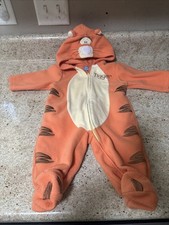 Tigger Halloween Costume Winnie The Pooh Disney 6-9 Mo One Piece Sleepwear Used