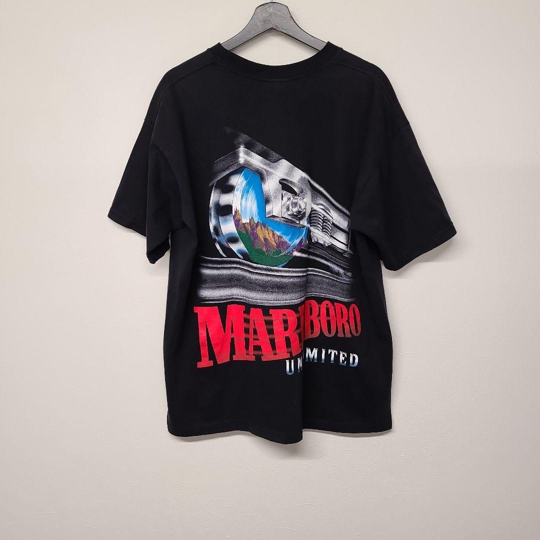 Marlboro Men 90S Usa Made Train Tee Size Xl Limited Edition