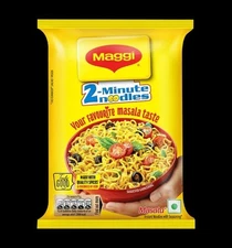 12 Packs Maggi 2-Minute Instant Noodles Great Indian  Flavour,  Delicious Taste 