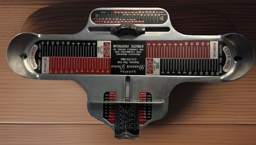 Vintage Brannock Device Men's & Women’s Shoe Sizer Foot Measurement Made in USA
