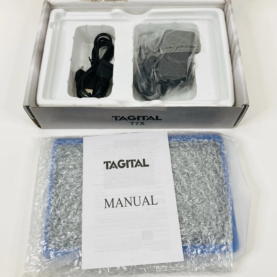 Tagital T7X Tablet Touchscreen 2GB RAM 16GB, Android Quad Core 10 7” Blue NEW - Image 3 of 4