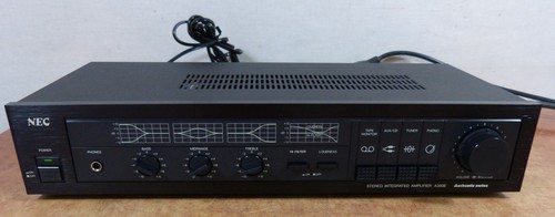 Amplificatore integrato stereo NEC A350E VINTAGE 1980 1980 in confezione originale - Foto 2 di 12