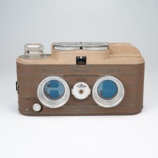 Vintage Sawyers View-Master Personal Stereo Camera 35mm Brown/Beige Untested
