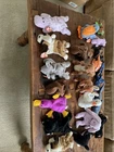 Lot Of 17 Vintage Beanie Babies + 4 Vintage Tni Beanies