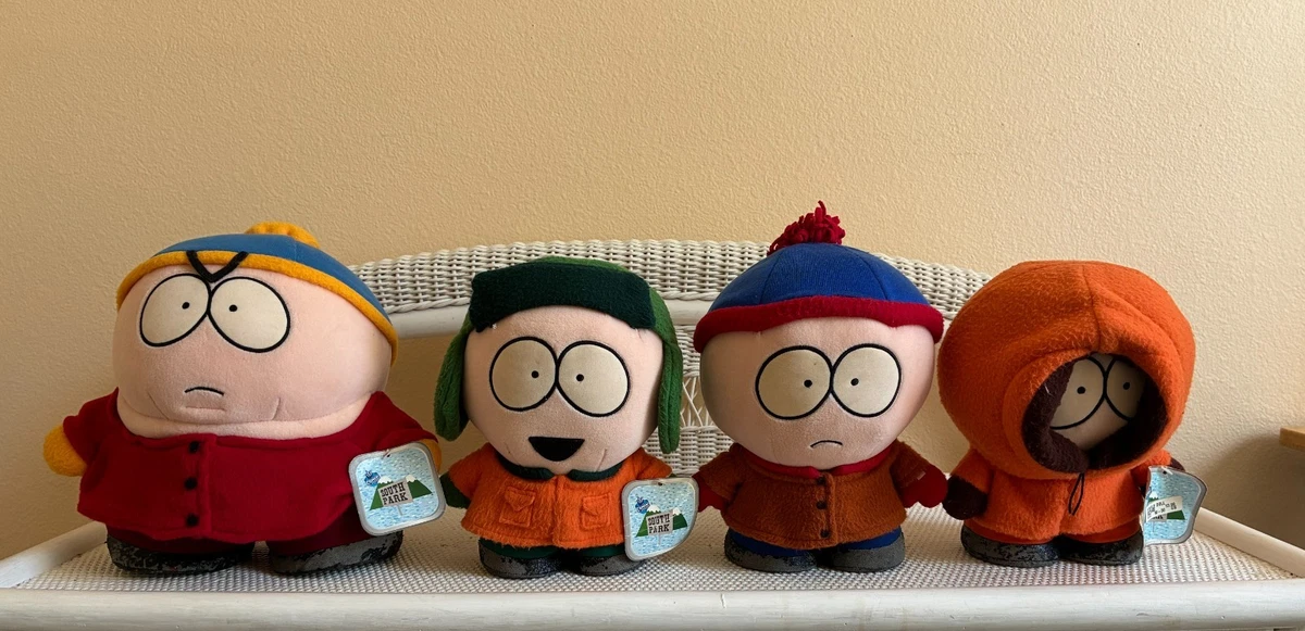south park peluche lot de 5 vintage certaine neuf avec