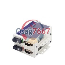 RS232 Digital Optical MODEM Serial to Fiber Converter SM/SC Simplex Industrial