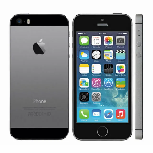 Apple iPhone 5S 16GB Space Gray - GSM Unlocked | Rare iOS 10 (10.3.2) |  Good (B)