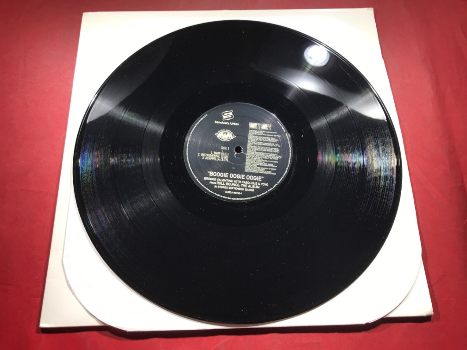 C4-57 BROOKE VALENTINE Boogie Oogie Oogie .. 12” SINGLE .. 2005 thumbnail 3