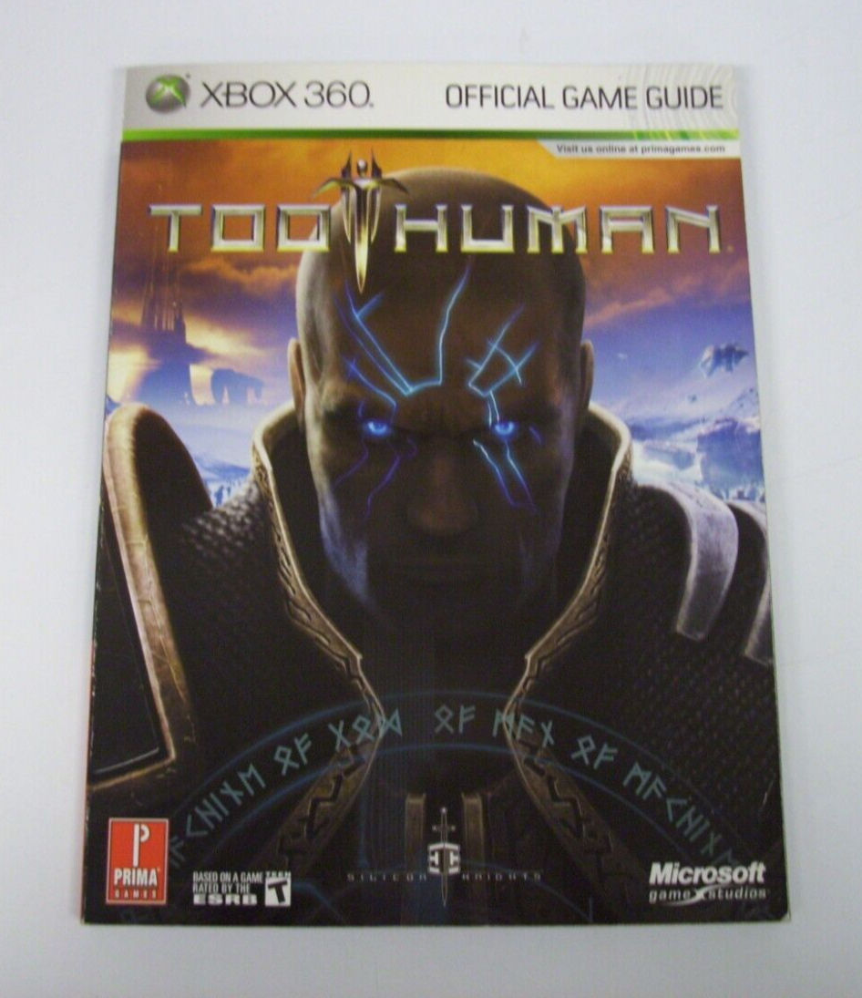 Too Human Prima Official Strategy Guide Xbox 360 Silicon Knights 