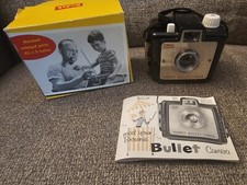 Vintage Kodak Brownie Bullet Camera, includes box and instructions