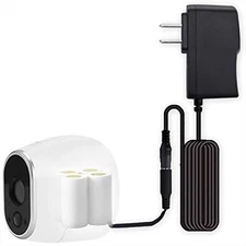 16ft Power Adapter for Arlo Camera VMC3030 VMS3430, Replaces CR123A Battery