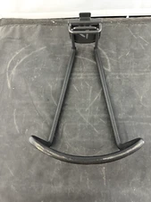 Garage Storage Hook Deep 11-in Black Steel Multipurpose Heavy Duty Welded Holder