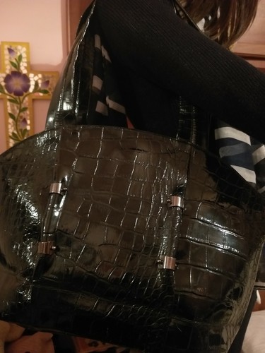 GIANNI CHIARINI Borsa donna a spalla Kate in pelle nera con doppi manici  lunghi in tinta - Gianni Chiarini - Spatarella.eu