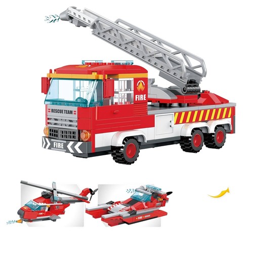 Fire Truck Bluey Firetruck Toy With Bingo Bob Bilby Figures