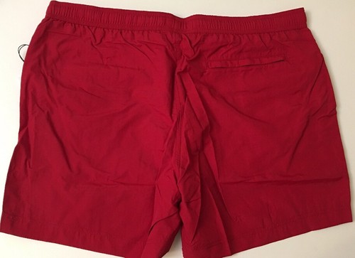 ONIA Charles Mens Bathing Suit Swim Trunk Sz XXL NWT Dark Rose Red - Picture 4 of 4
