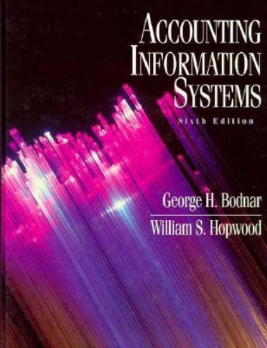 Accounting Information Systems by William S. Hopwood and George H ...