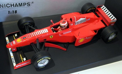 Minichamps 1/18 Scale Diecast - 180 980094 Ferrari F1 Eddie Irvine 1998 - Picture 2 of 4