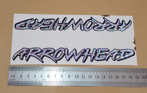 NOS GT BMX Stickers Crystal Shine Old School PURPLE - Picture 3 of 5