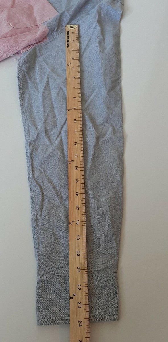 Chemise Homme Mossimo Supply Co. - Taille XL, Coupe Régulière - Couleur Gris Rose - Manches Longues, Boutonnée - Coton - Neuve Avec étiquettes