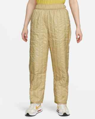 NIKE Women's Sportswear Therma-FIT Tech Pack Pants NWT Wheat Grass