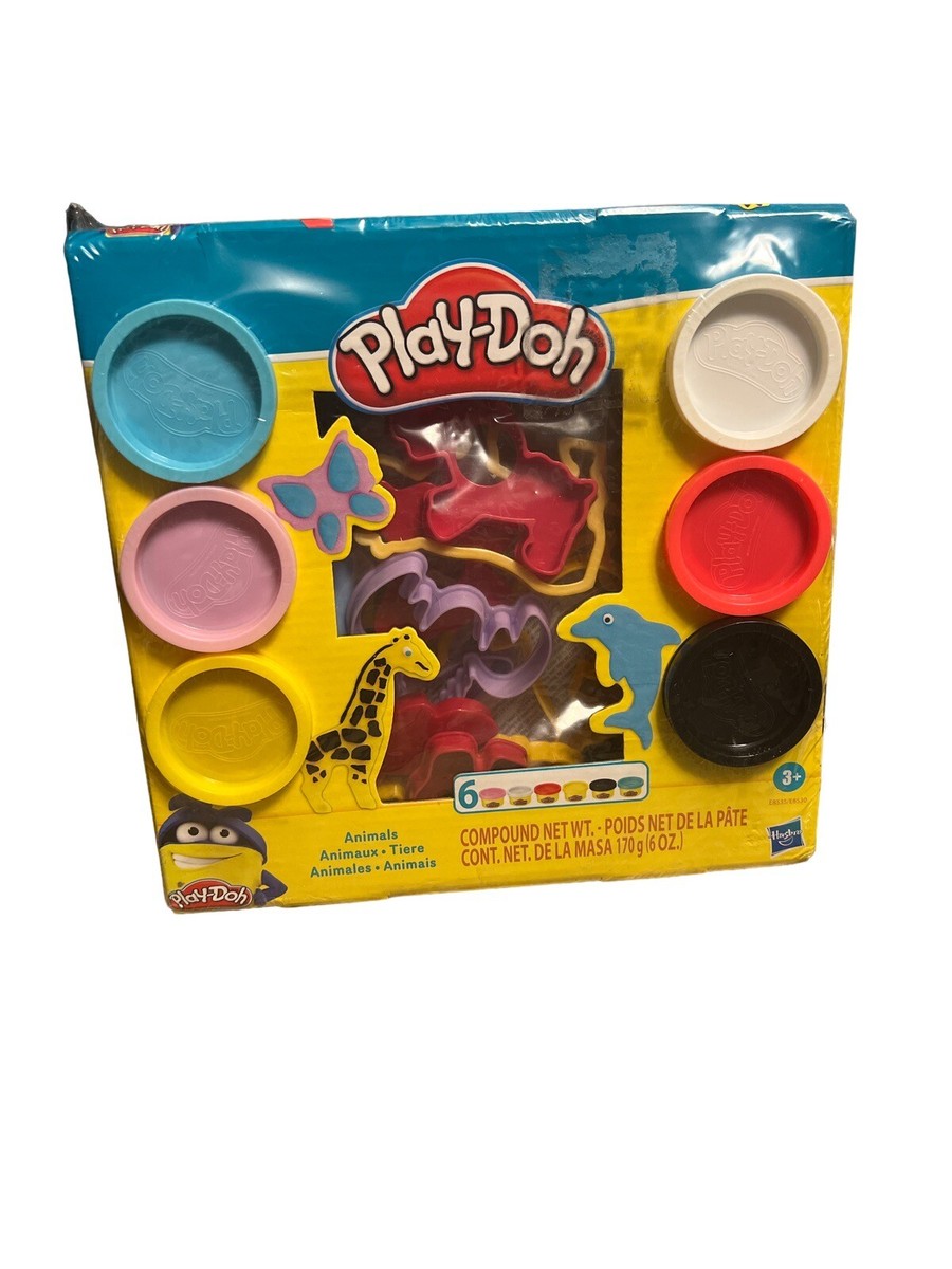 Play-Doh Animals Tool Set with Non-Toxic Colors Age 3+ NEW